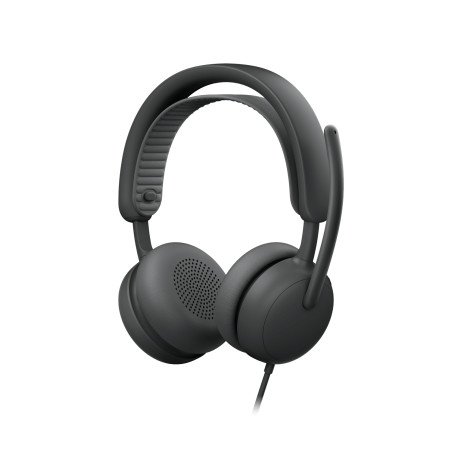 981-001618 auricular y casco Auriculares Alámbrico Diadema Llamadas/Música USB Type-C / USB Type-A Grafito