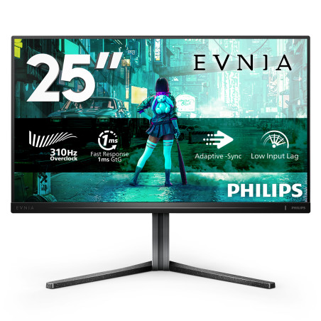 Evnia 3000 25M2N3200U/00 pantalla para PC 62,2 cm (24.5) 1920 x 1080 Pixeles Full HD LCD Negro