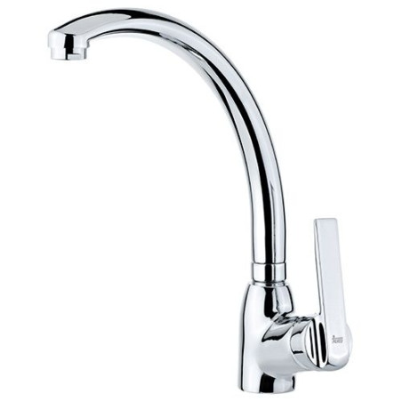 Grifo Teka MD, caño alto, cromo