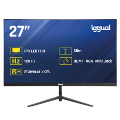 Monitor 27 IPS 1ms FHD 120Hz VGA HDMI +Altavoces
