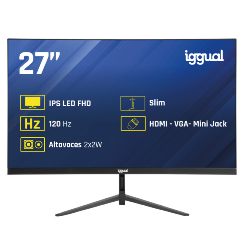 Monitor 27 IPS 1ms FHD 120Hz VGA HDMI +Altavoces