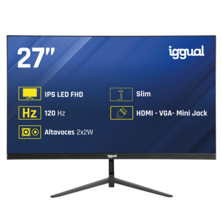 Monitor 27 IPS 1ms FHD 120Hz VGA HDMI +Altavoces