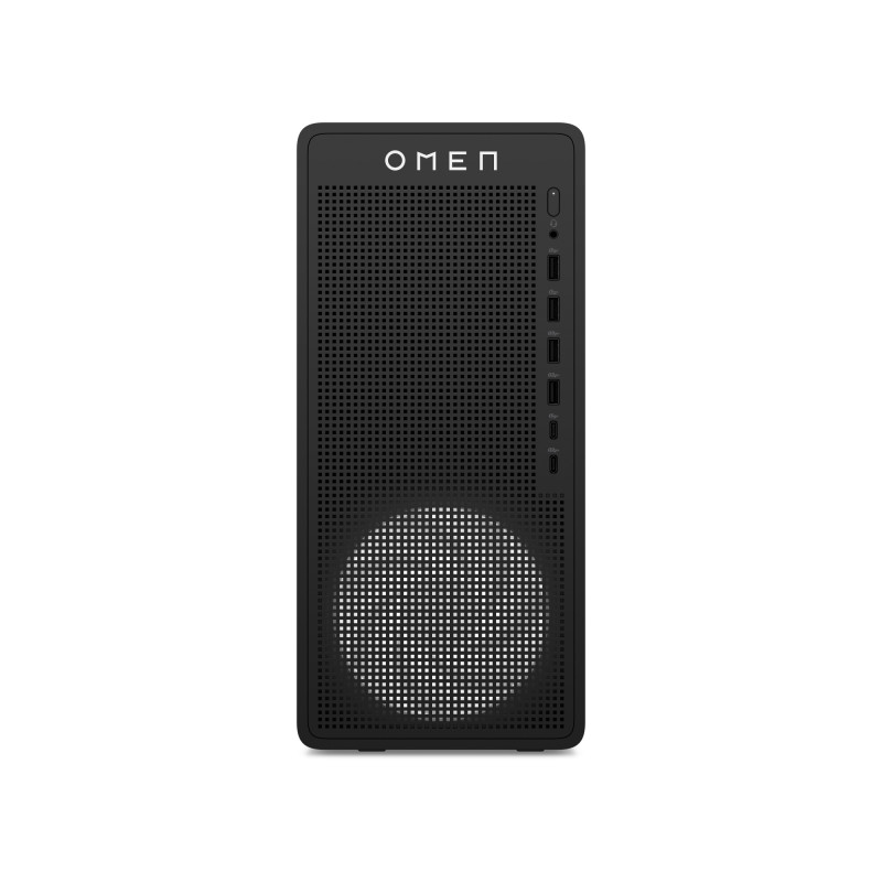 OMEN 16L Gaming Desktop PC TG03-0090ns PC AMD Ryzen 5 16 GB DDR5-SDRAM 1 TB SSD NVIDIA GeForce RTX 5060 Windows 11 Home Torre Negro