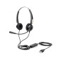 USB HEADSET WITH REMOTE CONTROL Auriculares Alámbrico Diadema USB Type-C / USB Type-A Negro