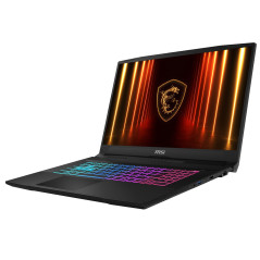 Katana 17 HX B14WGK-032XES Intel® Core i7 i7-14650HX Portátil 43,9 cm (17.3) Full HD 32 GB DDR5-SDRAM 1 TB SSD NVIDIA GeForce RTX 5070 Laptop GPU Wi-Fi 6E (802.11ax) FreeDOS Negro