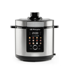 Olla Presion Orbegozo HPE6500, Electronica, 6L, 10