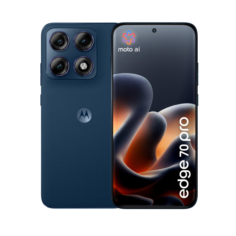 edge 70 pro 17,2 cm (6.78) SIM doble Android 16.0 5G USB Tipo C 12 GB 512 GB 6500 mAh Azul oscuro