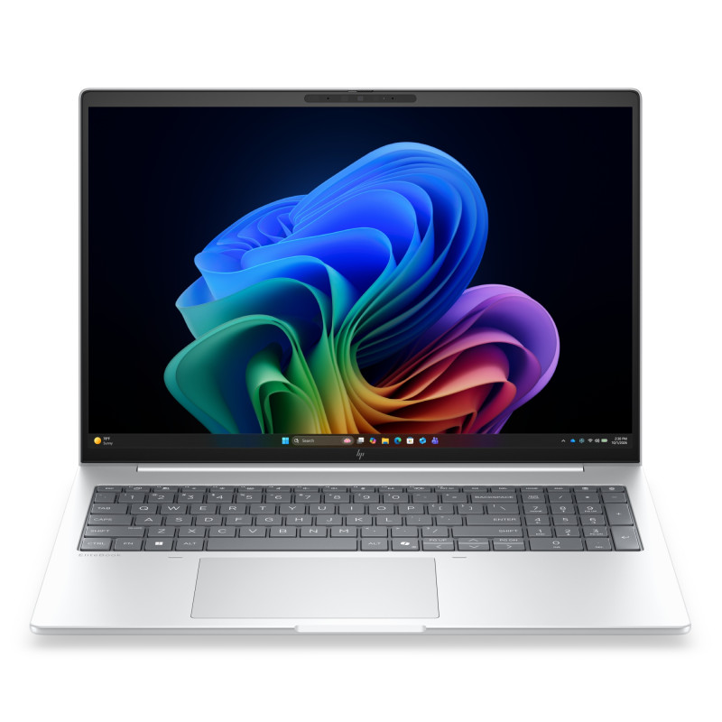EliteBook 8 G2i 16 inch Notebook Next Gen AI PC Wolf Pro Security Edition Copilot+ PC Intel Core Ultra 7 356H Portátil 40,6 cm (16) WUXGA 32 GB LPDDR5x-SDRAM 512 GB SSD Wi-Fi 7 (802.11be) Windows 11 Pro Plata