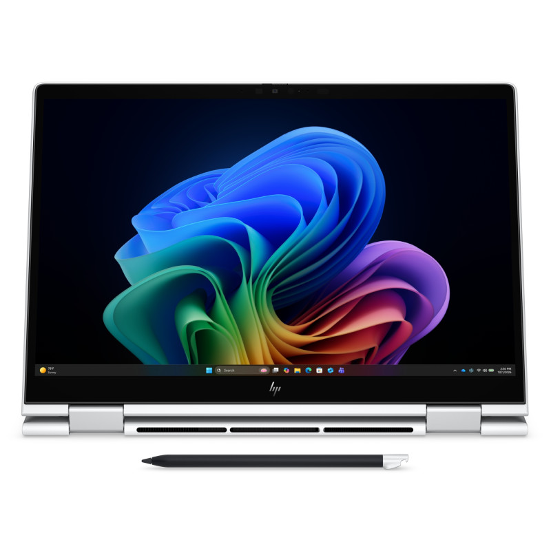 EliteBook 8 Flip G2i 13 inch Notebook Next Gen AI PC Wolf Pro Security Edition Copilot+ PC Intel Core Ultra 5 325 Portátil 33,8 cm (13.3) Pantalla táctil WUXGA 16 GB LPDDR5x-SDRAM 512 GB SSD Wi-Fi 7 (802.11be) Windows 11 Pro Plata