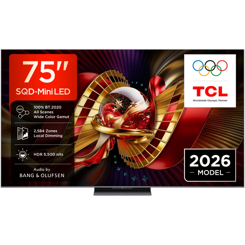 C8L 75C8L Televisor 190,5 cm (75) 4K Ultra HD Smart TV Wifi Negro 5500 cd / m²
