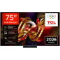 C8L 75C8L Televisor 190,5 cm (75) 4K Ultra HD Smart TV Wifi Negro 5500 cd / m²