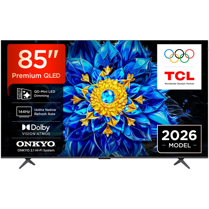 P8L 85P8L Televisor 2,16 m (85) 4K Ultra HD Smart TV Wifi Negro 450 cd / m²