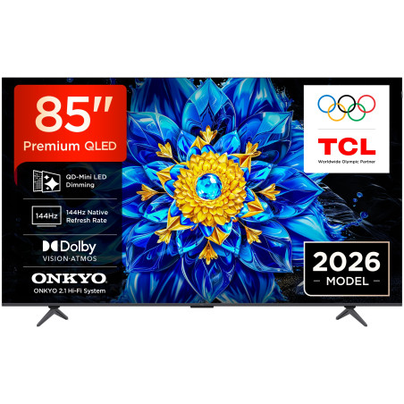 P8L 85P8L Televisor 2,16 m (85) 4K Ultra HD Smart TV Wifi Negro 450 cd / m²