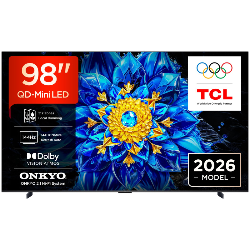 P8L 98P8L Televisor 2,49 m (98) 4K Ultra HD Smart TV Wifi Negro 1000 cd / m²
