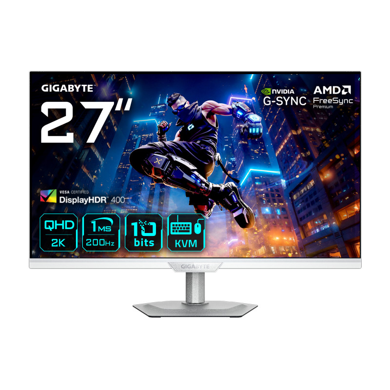 M27Q2 QD ICE Monitor Gaming 27 QHD - 2560 x 1440, 200Hz, 1ms, 350 cd/m², FreeSync Premium, Display HDR400, HDMI 2.0, DisplayPor
