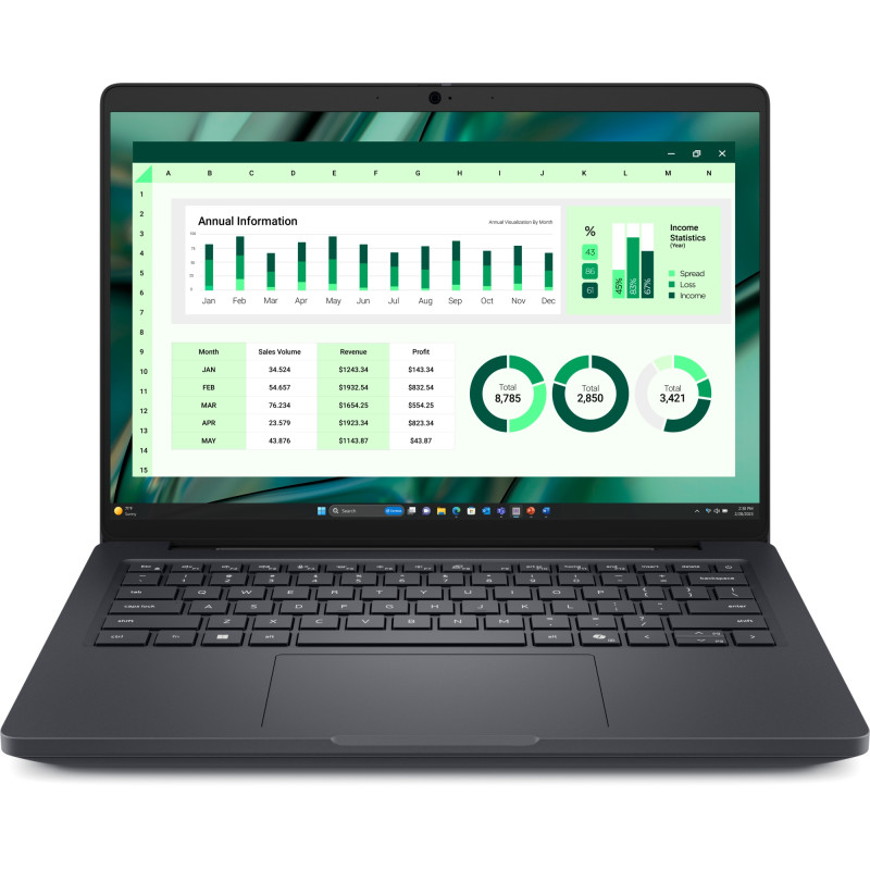 Pro Max 14 MC14250 Intel Core Ultra 7 265H Estación de trabajo móvil 35,6 cm (14) Full HD+ 16 GB LPDDR5x-SDRAM 512 GB SSD NVID