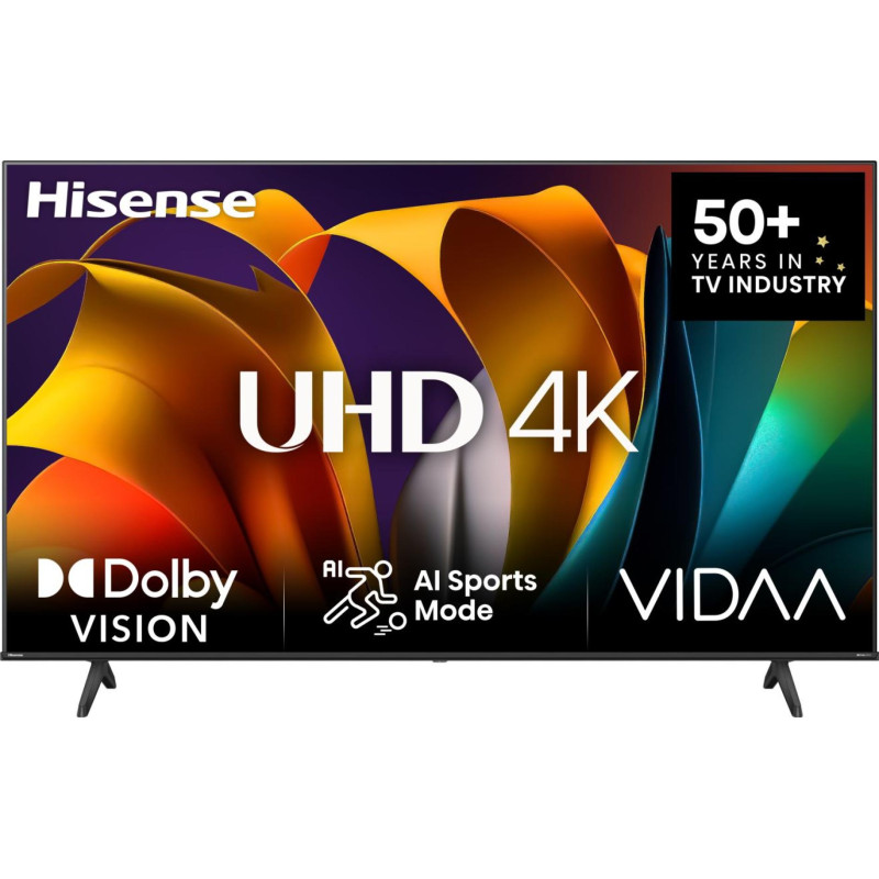 55A6N 139,7 cm (55) 4K Ultra HD Smart TV Wifi Negro 300 cd / m²