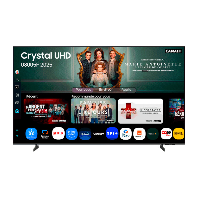 TU65U8005FU 165,1 cm (65) 4K Ultra HD Smart TV Wifi Negro