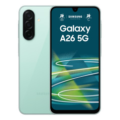 Galaxy A26 17 cm (6.7) Ranura híbrida Dual SIM Android 15 5G USB Tipo C 6 GB 128 GB 5000 mAh Color menta