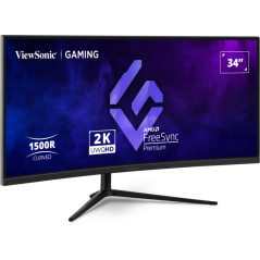 VX3418C-2K pantalla para PC 86,4 cm (34) 3440 x 1440 Pixeles UltraWide Quad HD Negro