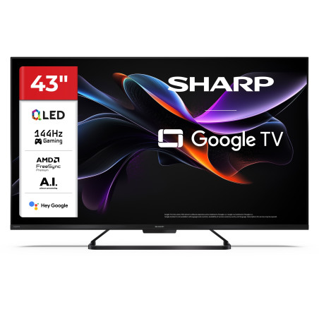43HR7265E Televisor 109,2 cm (43) 4K Ultra HD Wifi Negro