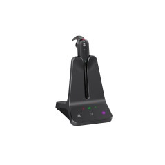 WH63 E2 Teams Auriculares Inalámbrico gancho de oreja Oficina/Centro de llamadas Negro