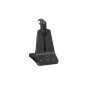 WH63 E2 Teams Auriculares Inalámbrico gancho de oreja Oficina/Centro de llamadas Negro