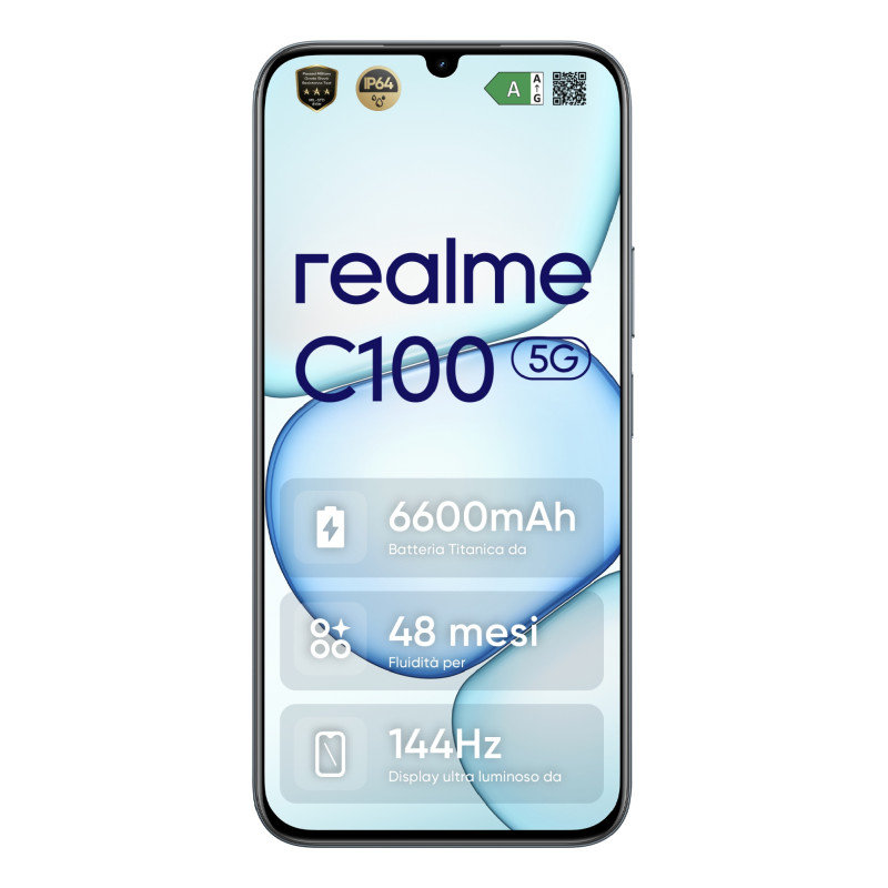 C100 5G 17,3 cm (6.8) SIM doble Android 16.0 USB Tipo C 4 GB 256 GB 6600 mAh Verde