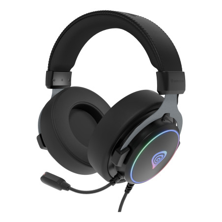 Neon 764 Auriculares Alámbrico Diadema Juego USB tipo A Negro