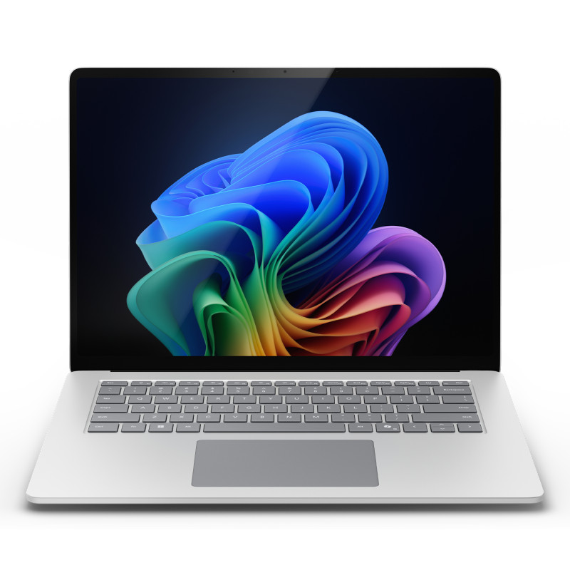 Surface Laptop 8 Copilot+ PC Intel Core Ultra 5 335 Portátil 38,1 cm (15) Pantalla táctil 16 GB LPDDR5x-SDRAM 512 GB SSD Wi-Fi 7 (802.11be) Windows 11 Pro Platino