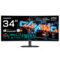 MO34WQC36 Monitor Gaming Curvo 34 WQHD - 3440 x 1440, 360Hz, 0.03ms, KVM, 300 cd/m², FreeSync Premium Pro, DisplayHDR True Black 500, HDMI 2.1, DisplayPort 2.1