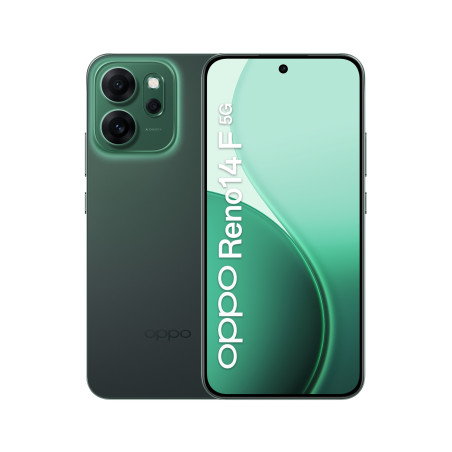 14 F 5G Reno14 F 5G 16,7 cm (6.57) SIM doble Android 15 USB Tipo C 8 GB 256 GB 6000 mAh Verde