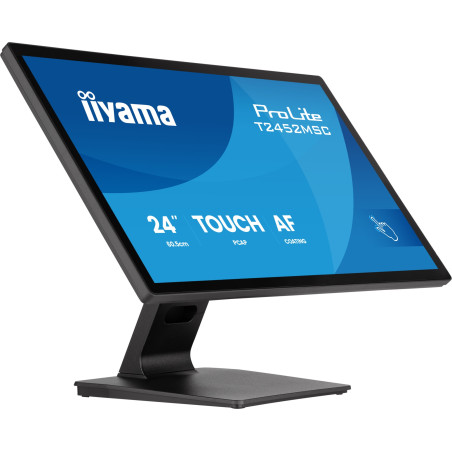 ProLite T2452MSC-B2 pantalla para PC 61 cm (24) 1920 x 1080 Pixeles Full HD Pantalla táctil Negro