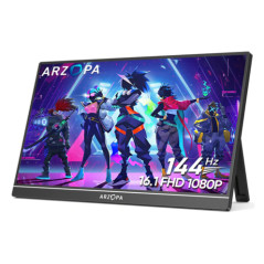 Z1FC pantalla para PC 40,9 cm (16.1) 1920 x 1080 Pixeles Full HD LCD Negro