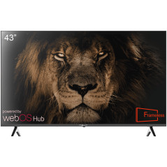 NVR-8840-43FHWBA Televisor 109,2 cm (43) Full HD Smart TV Wifi Negro 300 cd / m²