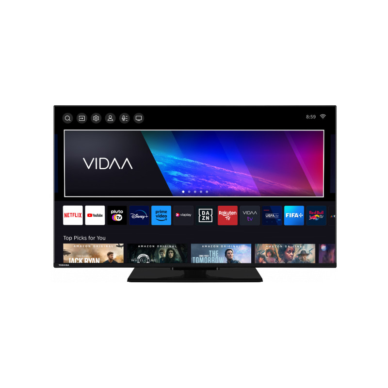 43UV3463DG Televisor 109,2 cm (43) 4K Ultra HD Smart TV Negro 250 cd / m²