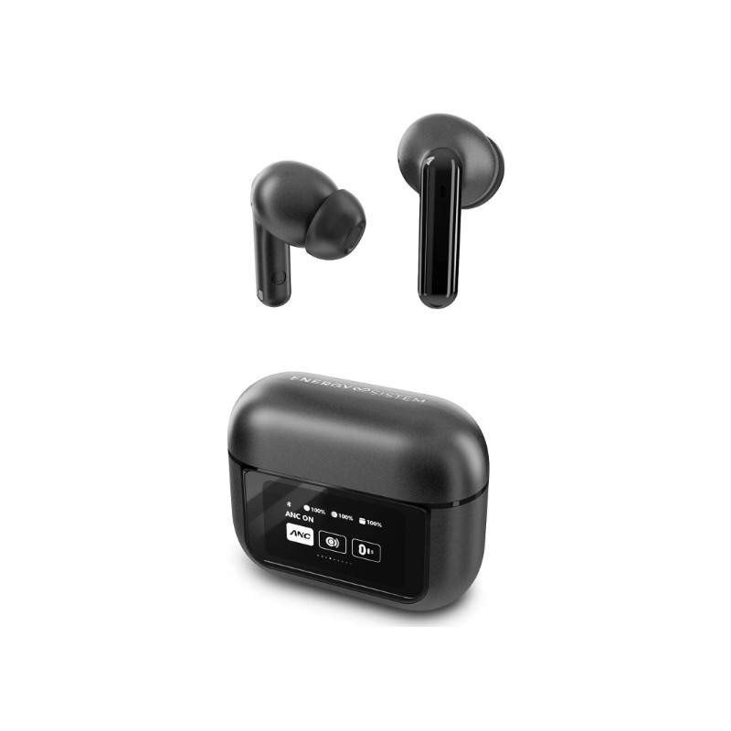 Display ANC Auriculares True Wireless Stereo (TWS) Dentro de oído Llamadas/Música USB Tipo C Bluetooth Negro