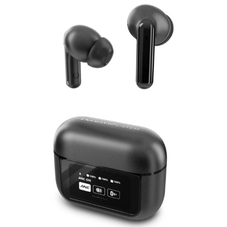 Display ANC Auriculares True Wireless Stereo (TWS) Dentro de oído Llamadas/Música USB Tipo C Bluetooth Negro