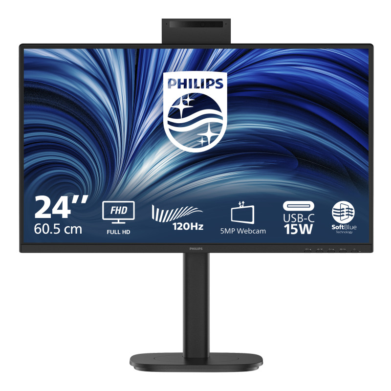 3000 series 24B2N3200JH/00 pantalla para PC 60,5 cm (23.8) 1920 x 1080 Pixeles Full HD LCD Negro