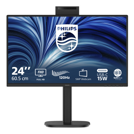3000 series 24B2N3200JH/00 pantalla para PC 60,5 cm (23.8) 1920 x 1080 Pixeles Full HD LCD Negro