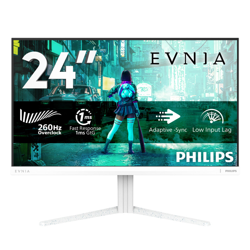 Evnia 3000 24M2N3201P/00 pantalla para PC 60,5 cm (23.8) 1920 x 1080 Pixeles Full HD LCD Blanco