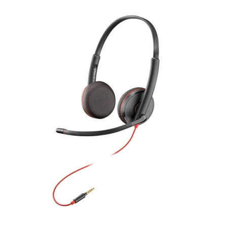 Auriculares Diadema Poly C325 Top Conector Jack