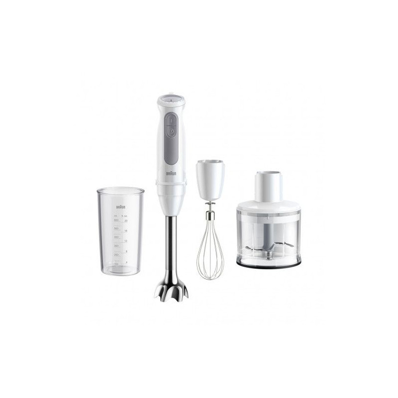 Batidora Brazo Braun MQ50236MWH, 1000w Gazpacho