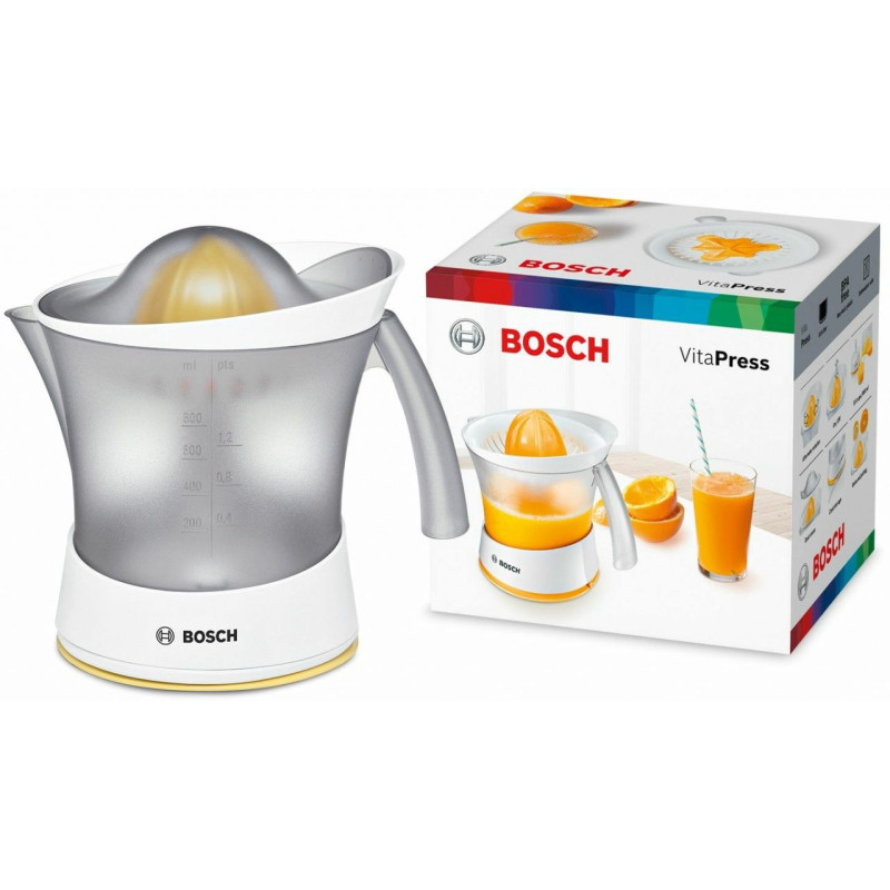 Exprimidor Bosch MCP3000N, 25w, 0,8L, blanco
