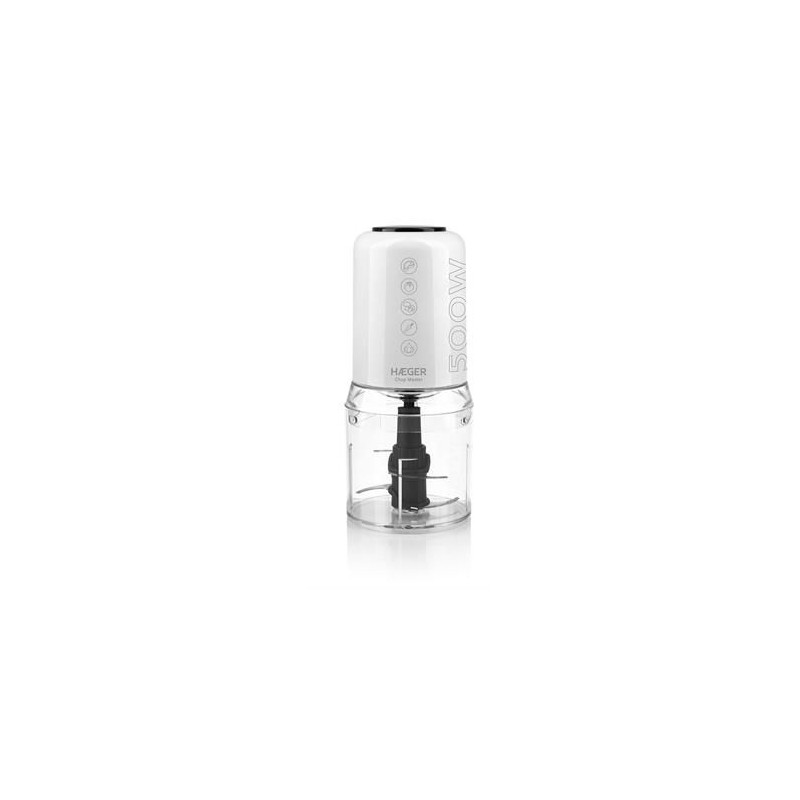 Picadora Haeger CH50W008A, 300w, Blanco