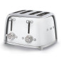 Tostador Smeg TSF03SSEU, 50 style 4 rebanadas crom