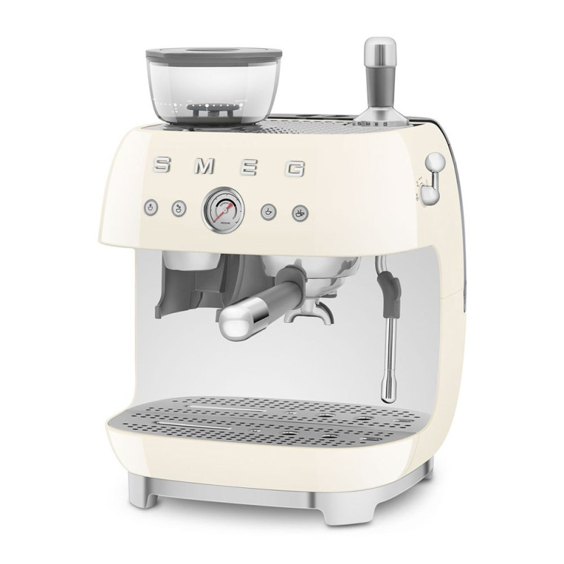 Cafetera espresso Smeg EGF03CREU, 1650w, 2.4l, cre