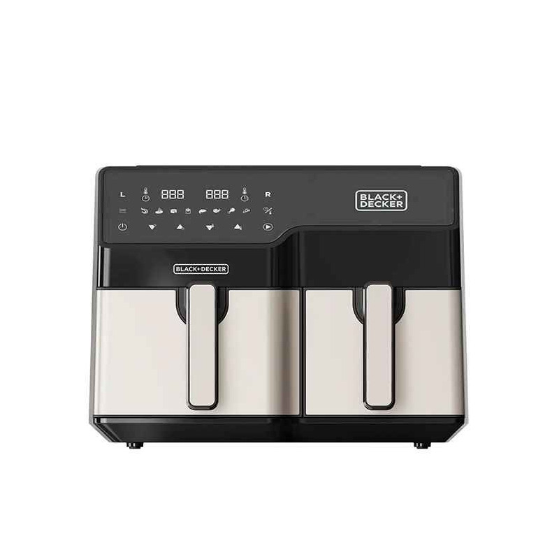 Freidora Airfry Black&Decker BXAF9000E, 9L, Doble