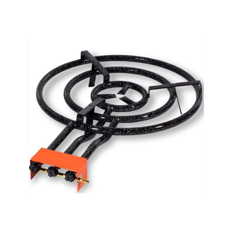 Quemador Paellero Vitrokitchen QP601B, 60cm, gas