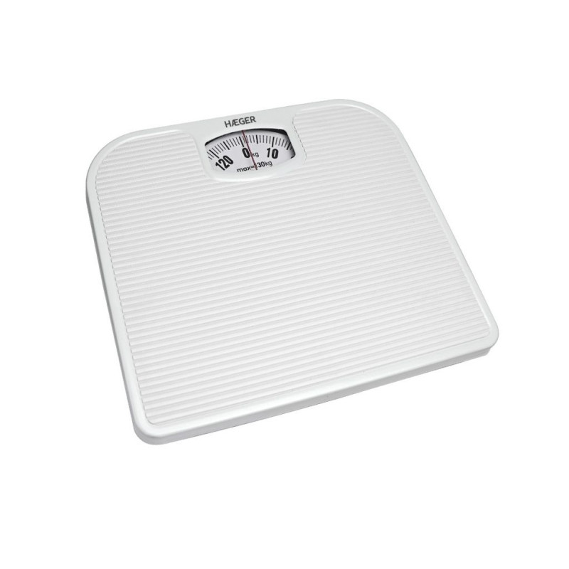 Bascula Baño Haeger BSMEC013A, Mecanica Blanco